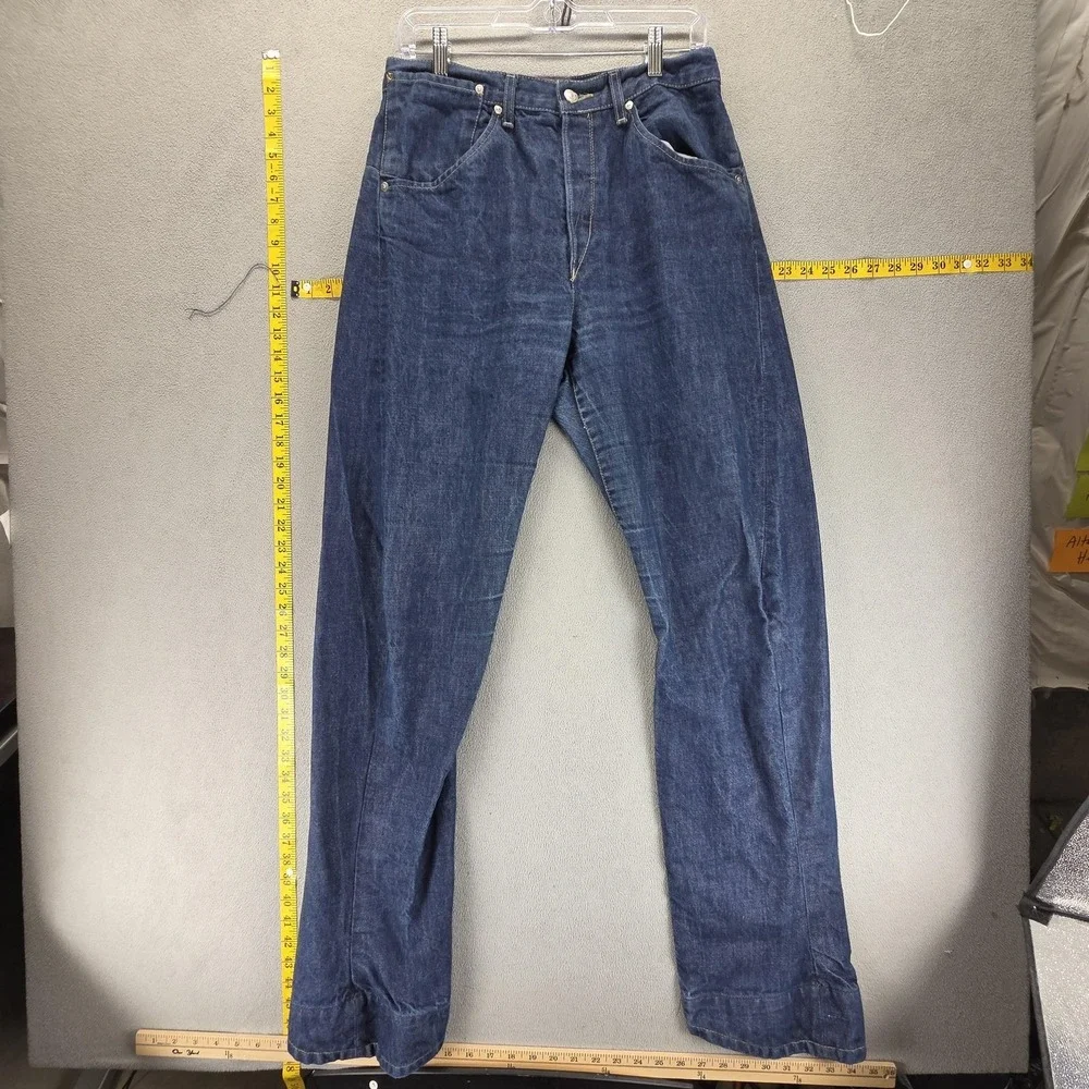 Vintage Levis Engineered Jeans Mens Blue Twisted Dark Wash Fits 29x34